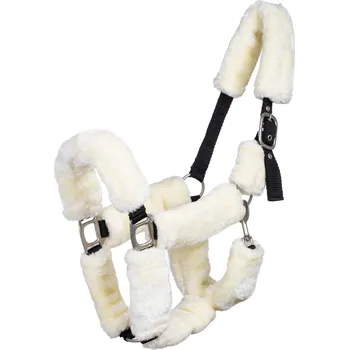 Supreme Ohlávka s beránkem Supreme, black/cream COB