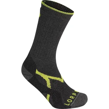 Pánské ponožky Pánské ponožky Lorpen Midweight Hiker Eco CHARCOAL/LIME 39-42 EU