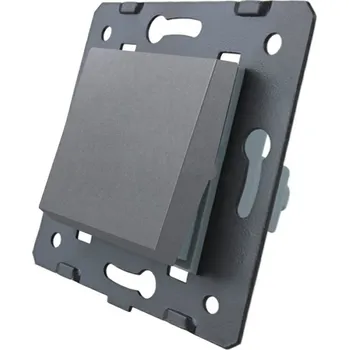 vypínač WELAIK vypínač mechanický jednoduchý č.6 A712DS- tmavě šedý
