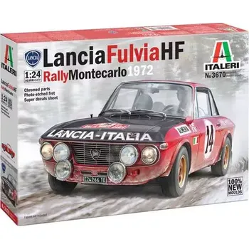 Plastikový model Model Kit auto 3670 - Lancia Fulvia HF (1:24)