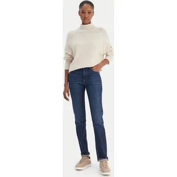 Pánská móda Calvin Klein Jeans Jeansy Mid Rise Slim Blue Orbit LV047C778G Modrá Slim Fit 32
