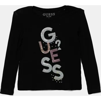 Dětská móda Dětské tričko s dlouhým rukávem Guess K5YI26.KAPO0.9BYA černá 99X, vel. 113-118