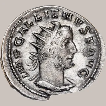Římská říše - Gallienus – antoninián, Viminacium, 253–268 n. l.