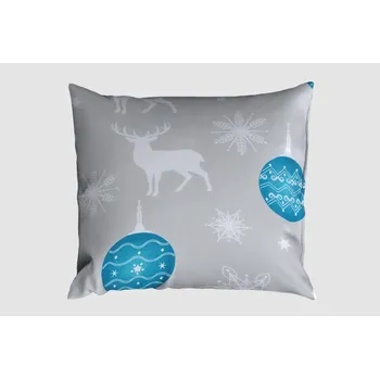 Povlečení Povlak mikrosatén 40x40 cm POJA tyrkysový