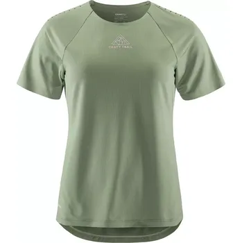 Dámské běžecké triko Craft PRO Trail SS zelená XS
