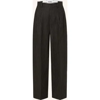 Dámské kalhoty Rossi Dámské Marlene Kalhoty Noa Ze Lnu, černá / bílá, 38