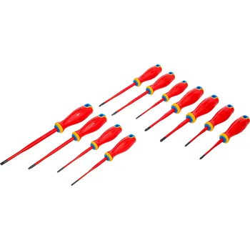 Šroubovák BGS Sada šroubováků VDE, extra tenká špička, 11dílná
