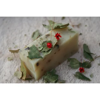 Mýdlo Olivové mýdlo krájené - s meduňkou lékařskou - 90g