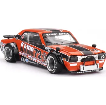 autíčko Nissan Skyline 2000 GT-R 5KPGC10 Kaido Works 1:64 - MiniGT Nissan Skyline 2000 GTR - kovový model auta