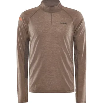 Pánské tričko Triko CRAFT ADV SubZ Wool LS 2 hnědá L