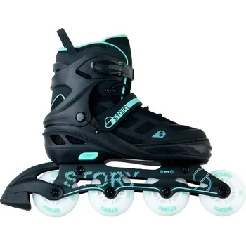 Kolečkové brusle Kolečkové brusle Story Fusion, Mint Velikost brusle: 29-32