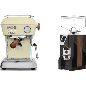 Kávovar Ascaso Dream PID, Sweet Cream + Eureka Mignon Specialita, WD…