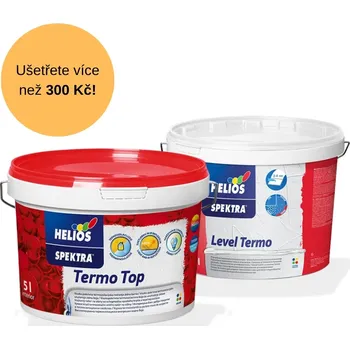 barva na zeď Helios SPEKTRA Termo Kompletní Set - Level Termo + Termo Top (5L+5L)