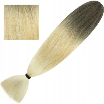 Syntetické vlasy na copánky dredy KANEKALON Super Soft hnědá blond ombre 80g