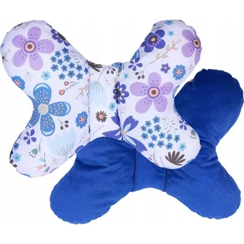 Polštář Polštář proti otřesům motýlek MIMILOO modrá