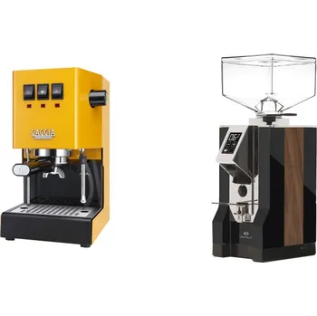 Kávovar Gaggia Classic E24, yellow + Eureka Mignon Specialita, WD black…