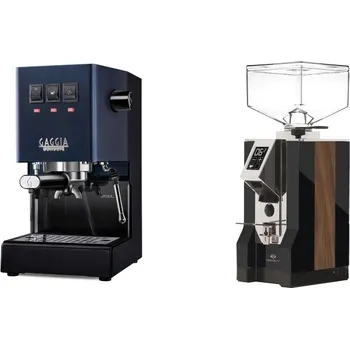 Kávovar Gaggia Classic E24, blue + Eureka Mignon Specialita, WD black,…