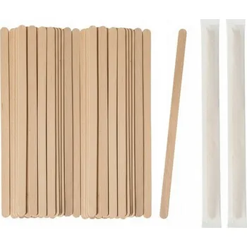 Jednorázové nádobí Míchátka na jedno použití Papstar dřevěná 11 cm 1000 ks