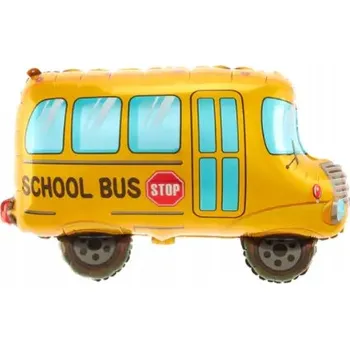 Balónek Fóliový balónek Školní autobus - 68 x 51 cm