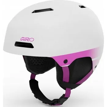 Lyžařská helma Giro Ledge Fs Matte White Pink - L (59-62.5 cm)