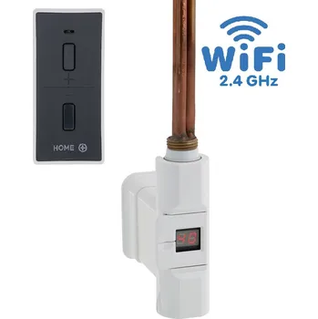 Topná tyč Hydronix Home Plus WiFi BASIC topná tyč Barva topné tyče: Bílá, Výkon topné tyče: 300 W, Připojení topné tyče: Bez kabelu s mechanickým vypínačem