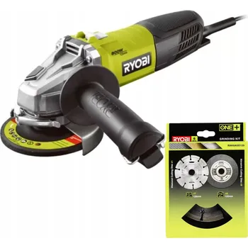 úhlová bruska RYOBI Úhlová bruska 1010 W125 mm + 6-dílná sada kotoučů 125 mm
