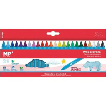 Pastelka VOSKOVÉ PASTELKY 24 BAREV MP