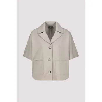 Dámský kabát Monari Vesta Monari 8997 šedá se spadlými rukávy Velikost: 36