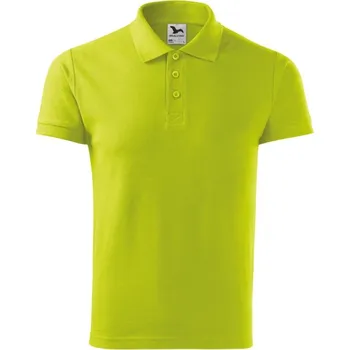 Pánské tričko Cotton polokošile pánská M limetková