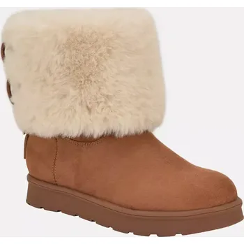 Dámské kozačky GUESS dámské válenky, boty Lenoria hnědé 39