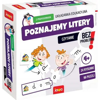 Desková hra Stolní hra Učíme se písmena s Profesorem – hra pro výuku abecedy a její znalost Jawa