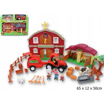 Figurka Velká SADA Zvířat Farma Statek s zvuky zvířat