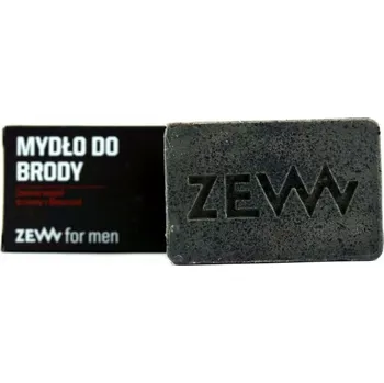 Masážní přístroj Zew for Men ZEW FOR MEN_Mýdlo na vousy obsahuje dřevěné uhlí z Bieszczad 85ml