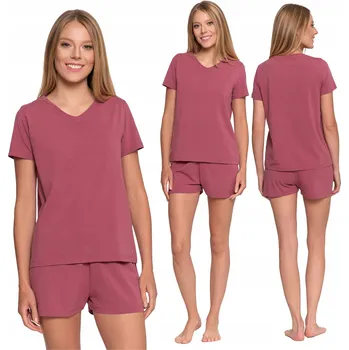 Dámské noční prádlo Moraj dámské pyžamo bavlna růžové, velikost XL