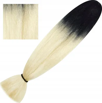 Syntetické vlasy Kanekalon Super Soft Ombre Blond, 80 g, 60 cm #T1B/613