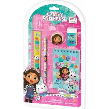 Vrták Sada psacích potřeb Gábinin Kouzelný Domek Kids Euroswan 5 dílů