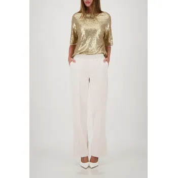 Dámské kalhoty Kalhoty Monari 809030 rovného střihu Velikost: 36