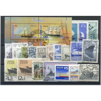Poštovní známka TGW.cz Sestava poštovní známky - námět lodě - 25 ks