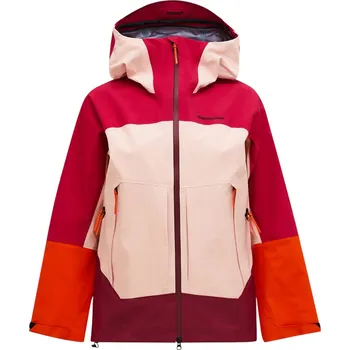 Skialpinistické vybavení Peak Performance W Vislight Gore-Tex C-Knit Jacket - tech burgundy S