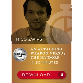 Šachy ChessBase An attacking weapon versus the Najdorf, Nico Zwirs - verze ke stažení (anglicky)