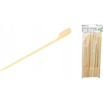 Jednorázové nádobí Bambusové špejle 15 cm 50 ks eko na špízy