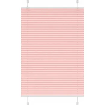 Roleta VidaXL Roleta plisé růžová 95x100 cm Šířka látky 94,4 cm