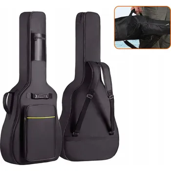 Obal pro strunný nástroj Vodotěsné pouzdro na KYTARU 41" popruhy nastavitelný popruh obal taška