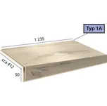 Vinylový schod Vinylové schody Brased Ecoline Step 1A - 9503 Borovice bílá rustikal 137994585