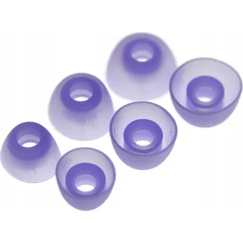 Sluchátka Náhradní špunty do uší pro JBL T230NC TWS / Live Pro+ / Tune BEAM - Fialová edice Ghost