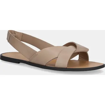 Dámské sandále Kožené sandály Vagabond Shoemakers TIA 2.0 dámské, béžová barva, 5531-001-09 5531.001.09 80X, EUR 37