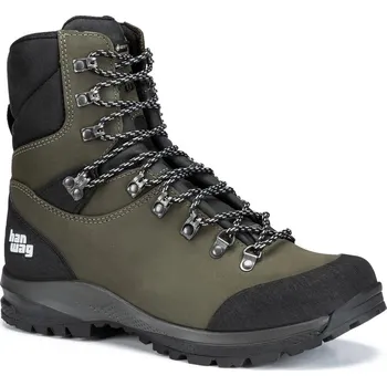 Pánská obuv kotníkové turistické boty pánské HANWAG Kalixfors Mid SF Extra GTX Sepia/ Asphalt - 39,5