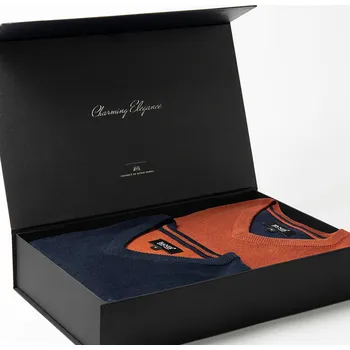 Pánský svetr Set pánských svetrů MARCELIO Siena a Marin, 2 ks v dárkovém boxu