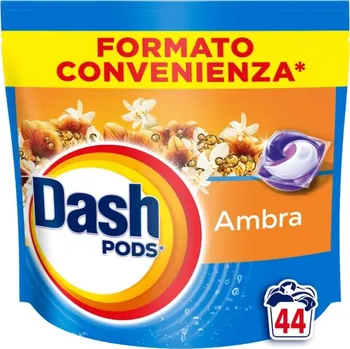 Kapsle na praní Kapsle na praní Dash Pods Ambra, 44 ks