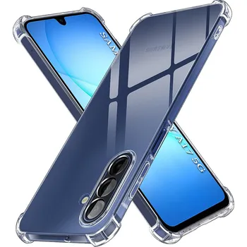 Pouzdro na mobilní telefon Techsuit Shockproof průhledný silikon pro Samsung Galaxy A17 5G A17 4G průhledný